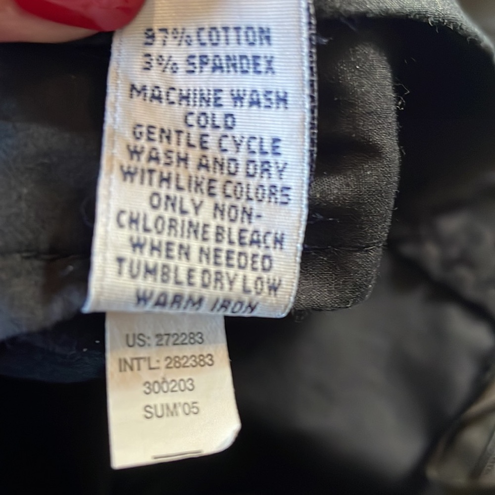 Gap Black Cotton Flared Skirt - Picture 10 of 10